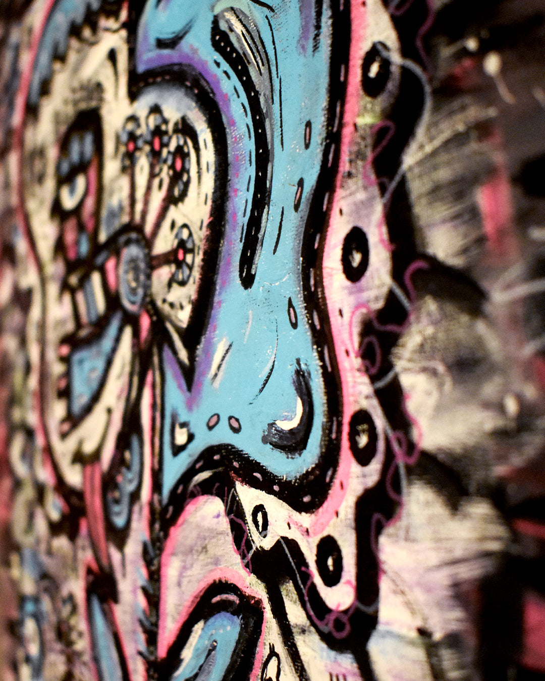18x24in acrylic/canvas ~ whacky day